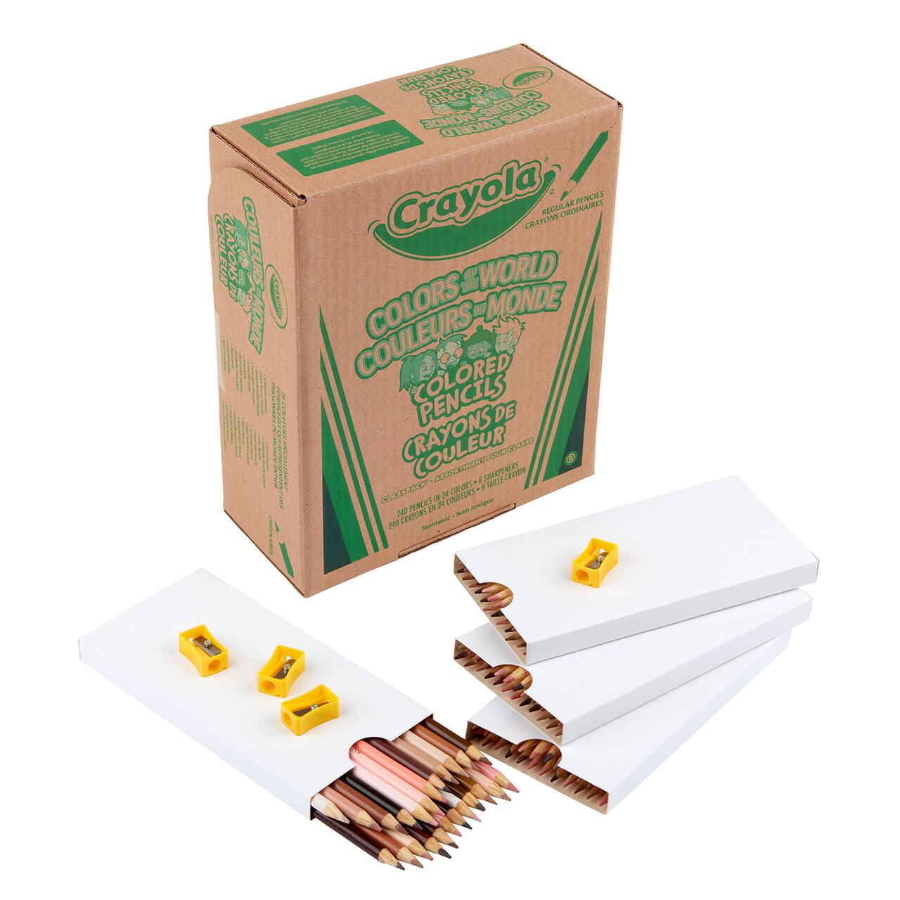 Crayola® 240 Piece Colors of the World Colored Pencils